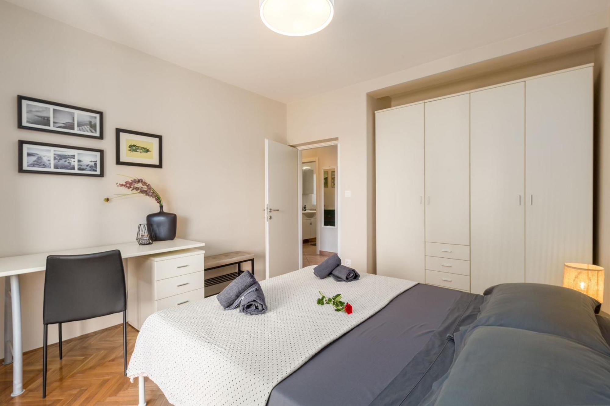 Apartment Modernes, Klimatisiertes Oleander *